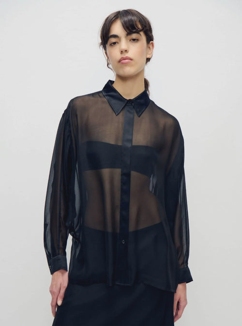 Crossover Shirt Black