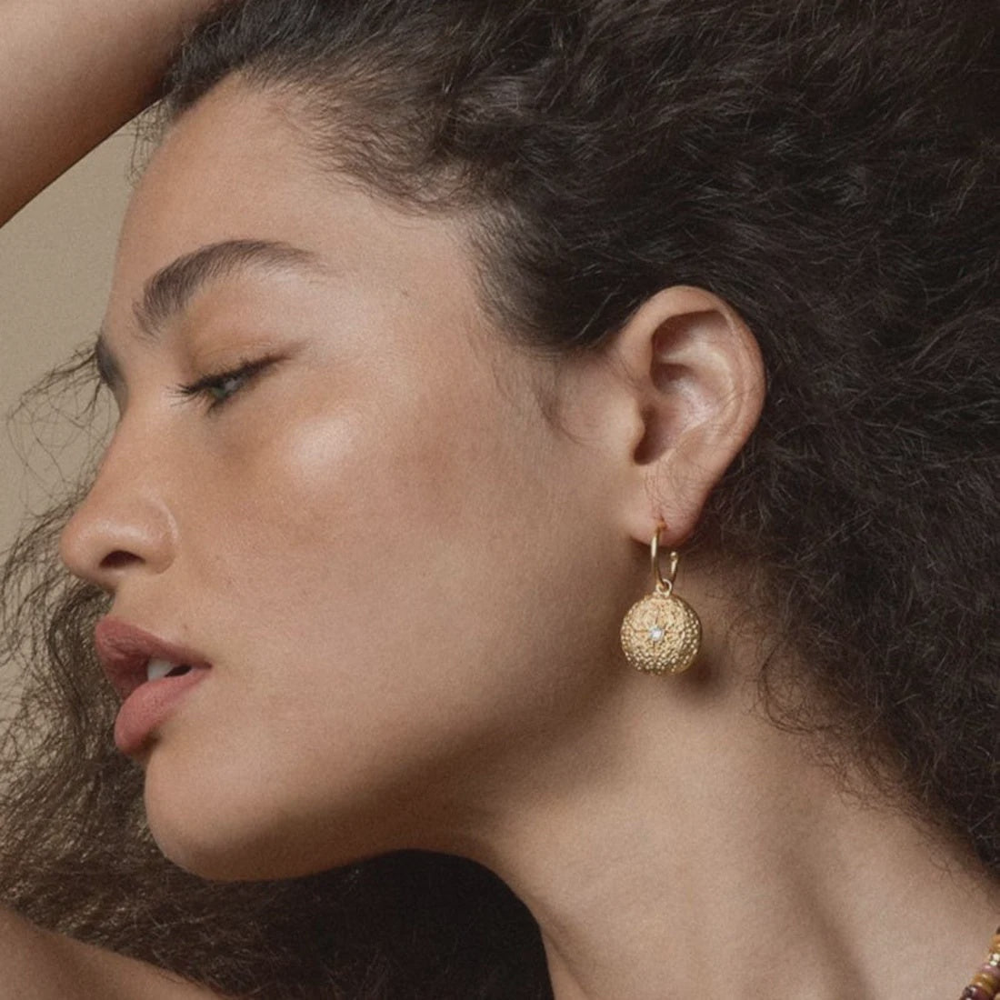 Stella Medallion Earrings