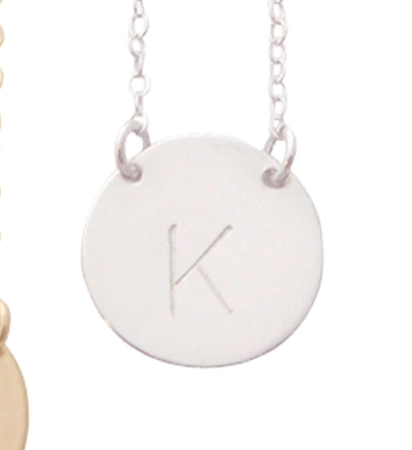 Chloe Initial Chain - Silver